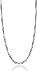 Heavy 925 Sterling Silver Cuban Link Chain for Men - Thick 3.2mm, 5mm