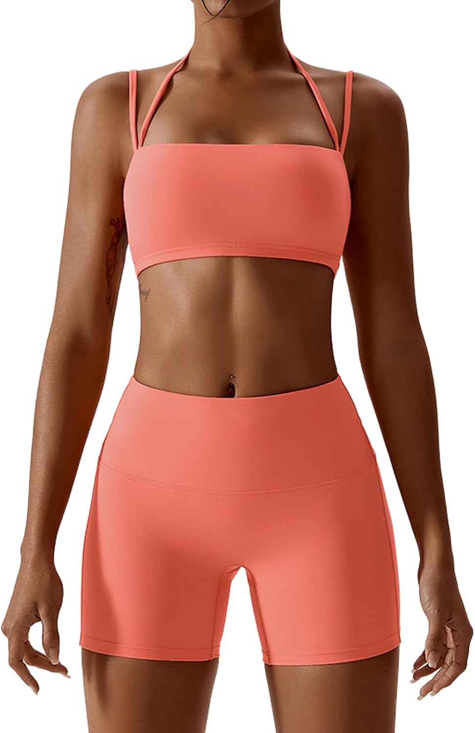 IMEKIS Women's Workout Sets: Stylish Yoga Outfit for Fitness