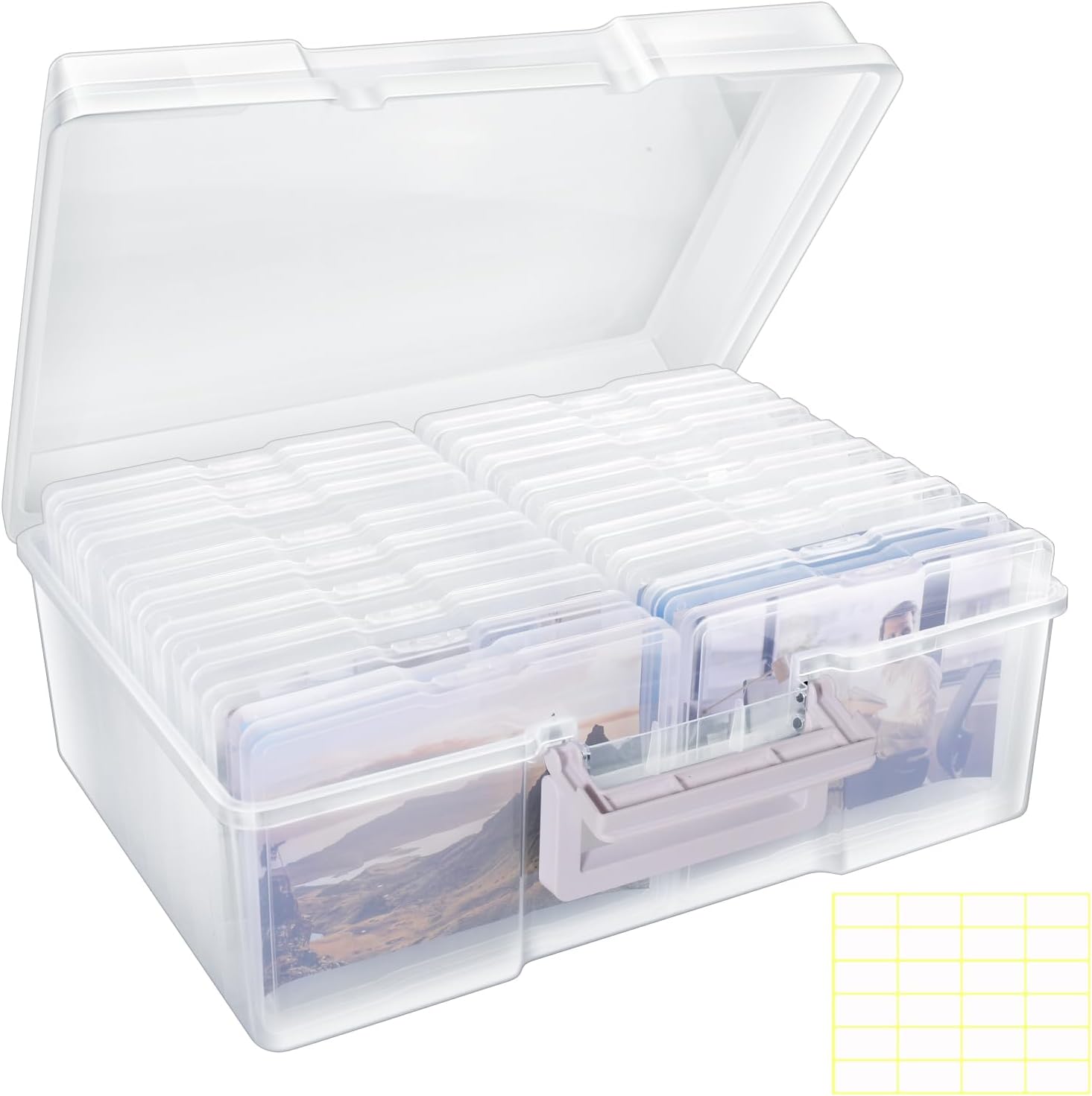 Extra Large Photo Storage Box for Organizing Photos and Crafts