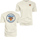 Blue 84 New York Knicks Ivory Ringspun T-Shirt - Classic Cotton