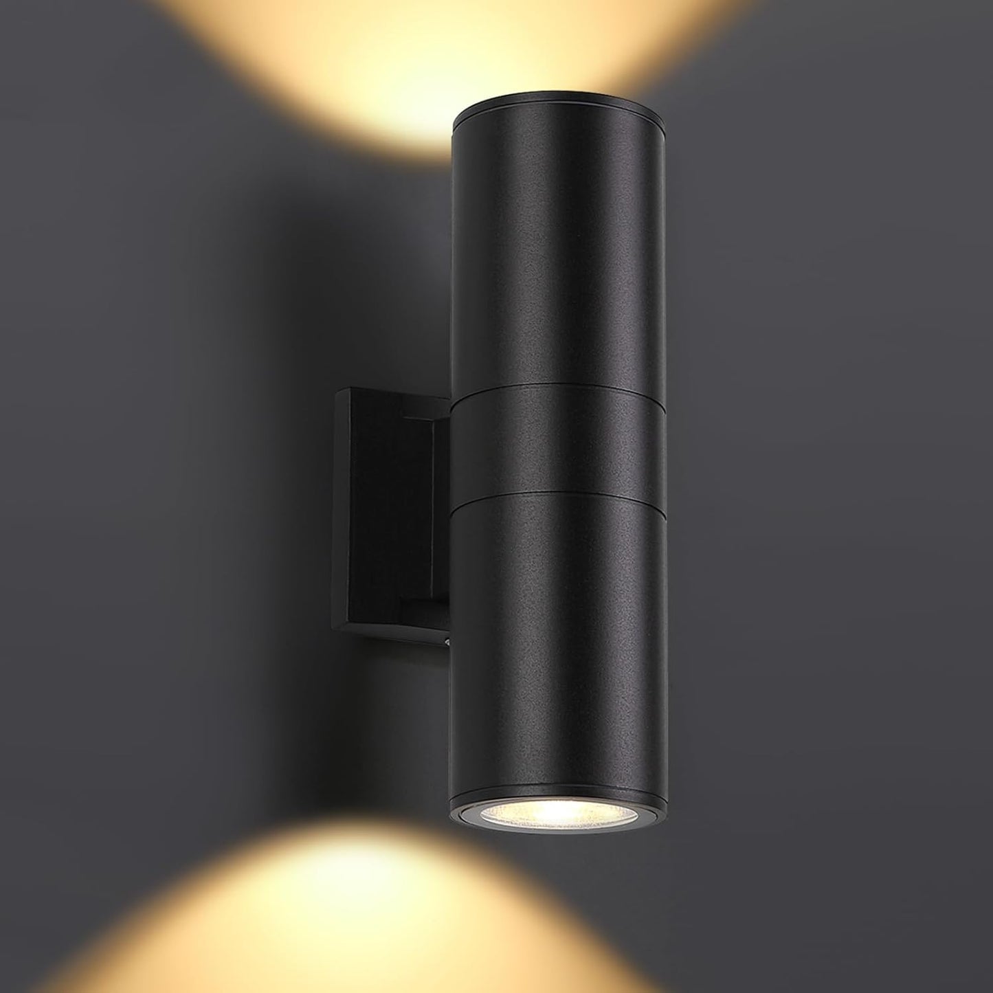 Up and Down Wall Lights - Modern Outdoor Cylinder Sconce Light