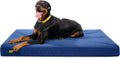 K9 Ballistics Tough Ripstop Orthopedic Rectangle Dog Bed XL - Solid