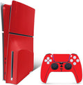 MightySkins Skin for PlayStation 5 Slim Disk Edition Bundle - Solid