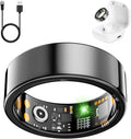 Smart Health Ring for Women Men - Lightweight Fitness Tracker Ring