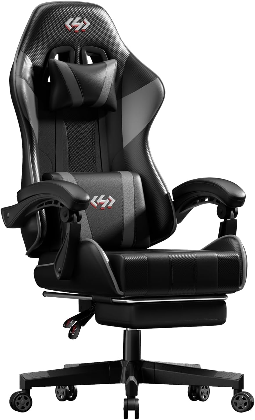 Gaming Chair with Pocket Spring Cushion - Ultimate Comfort!