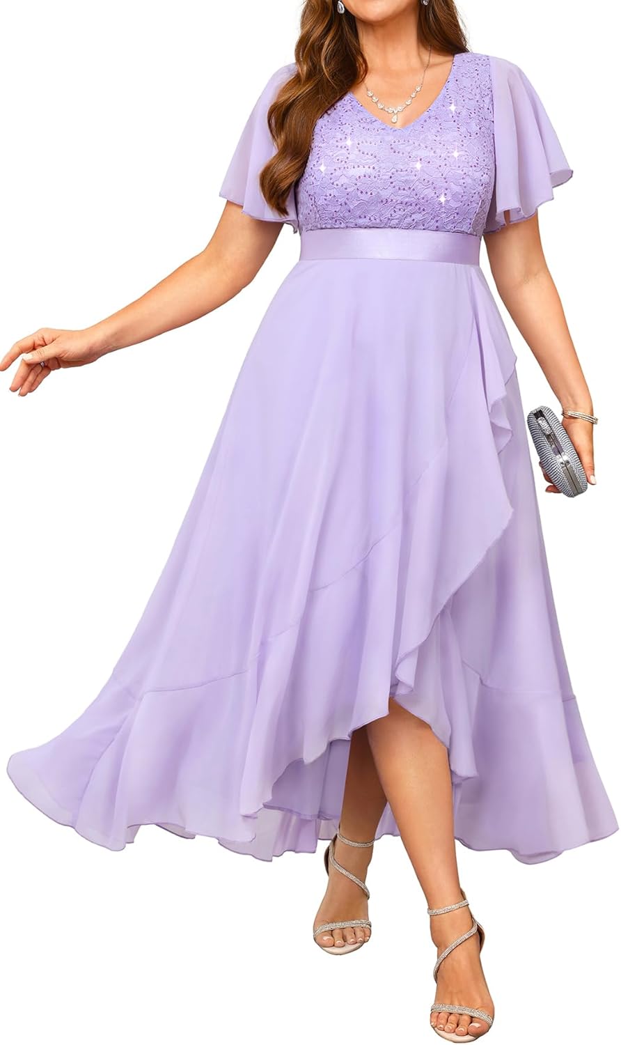 Plus Size Formal Dress for Evening Weddings and Cocktail Events
