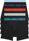 Cotton Stretch 5-Pack Boxer Brief for Men - Soft Cotton Fit