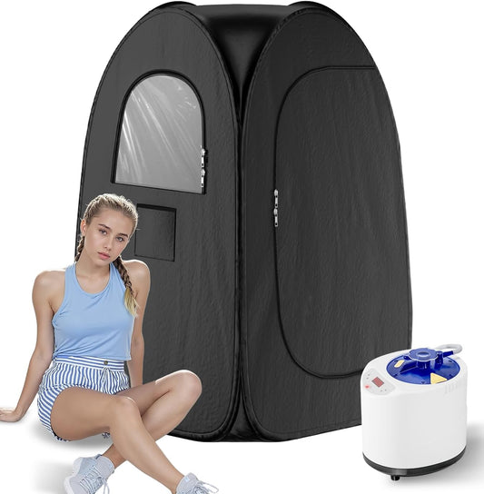 Portable Home Sauna - XL Steamer, Easy Fold, Remote Ctrl