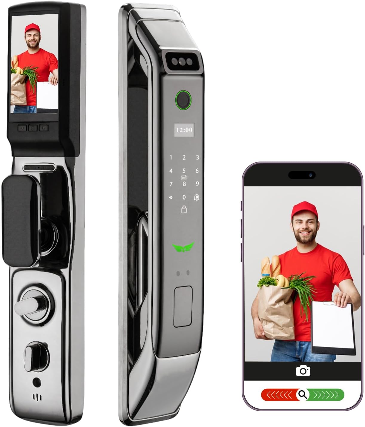 Ultimate Security System by WeTech: 3D Smart Door Lock