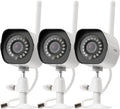 Zmodo 1080p Outdoor Wireless Camera 3 Pack - Clear Night Vision