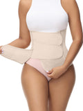 Waist Trainer for Women Postpartum Recovery Wrap - 3-Strap Support