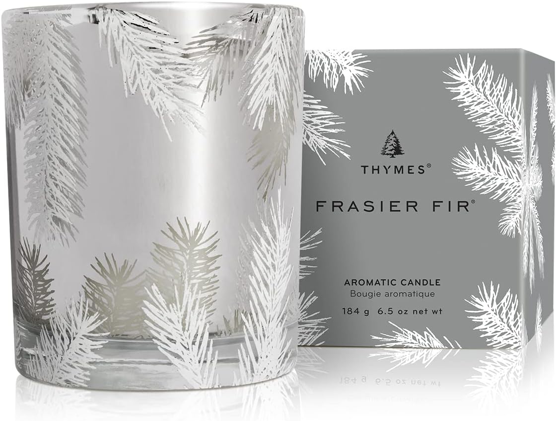 Thymes Frasier Fir Candle - Luxury Holiday Scented Gift