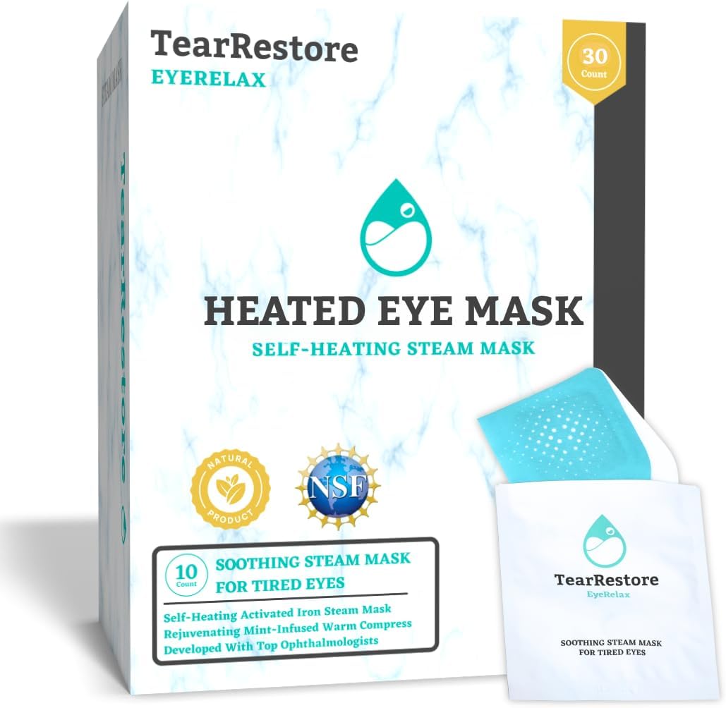 TearRestore Heated Eye Mask for Dry Eyes and Stye Relief