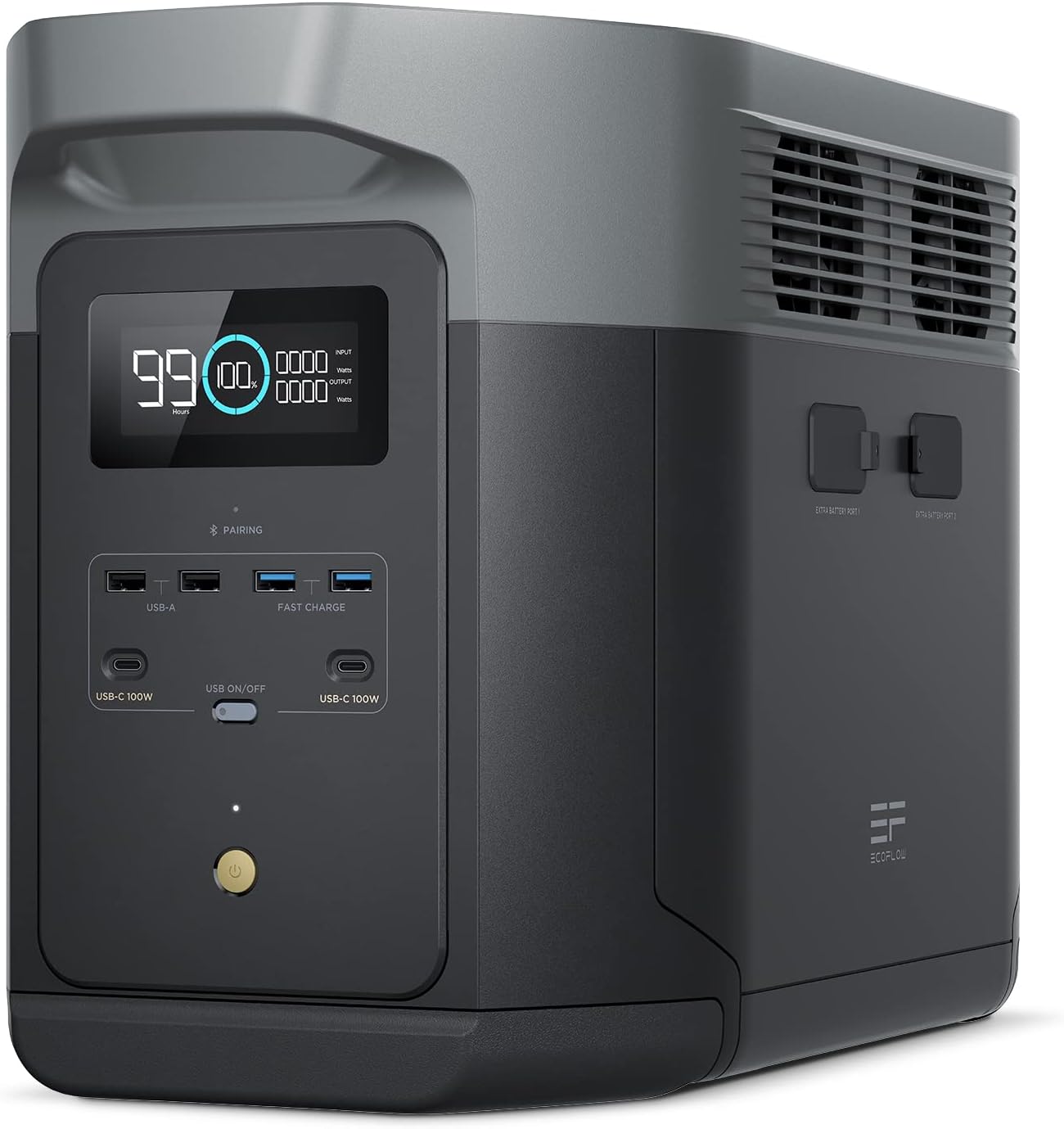 EF ECOFLOW DELTA 2 Max: 2400W Solar Generator