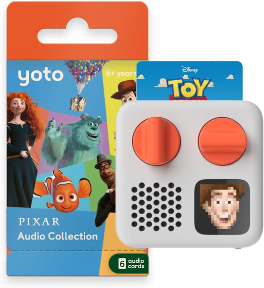 Yoto Mini 2024 Edition with Disney Pixar Bundle for Kids