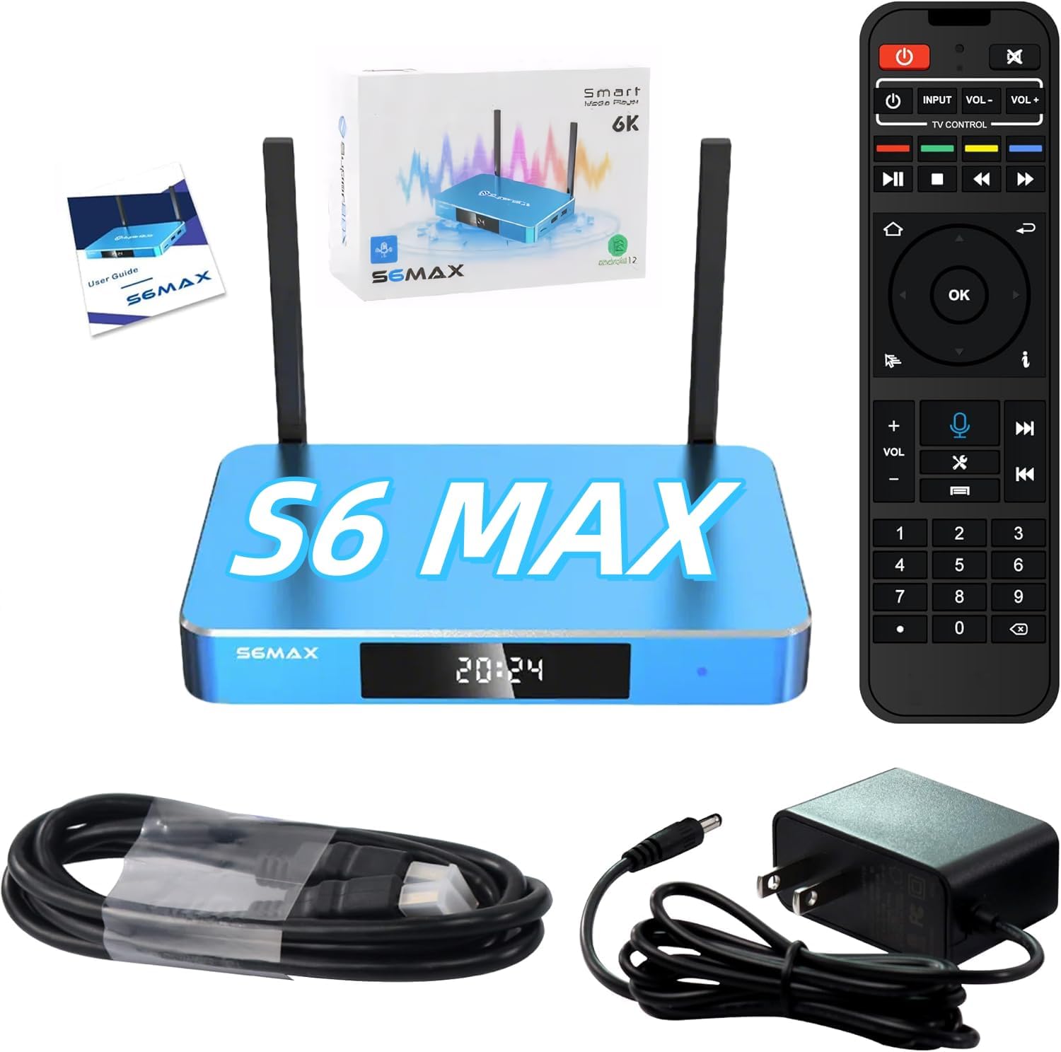 2025 Latest S.6-M.A-X Voice Control with 4GB RAM and 64GB ROM