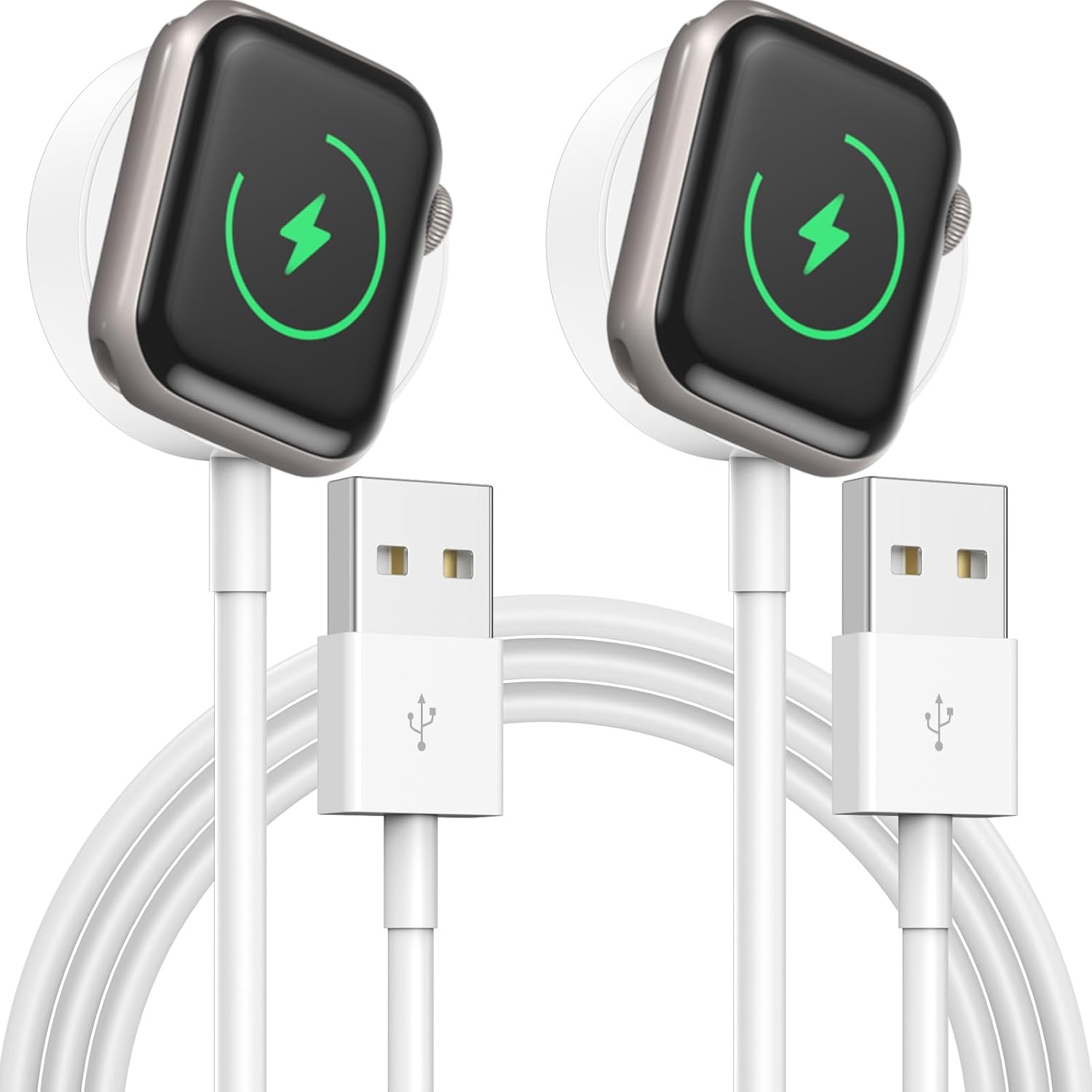 Fast Charge Your iWatch On the Go! White Magnetic Watch Charger