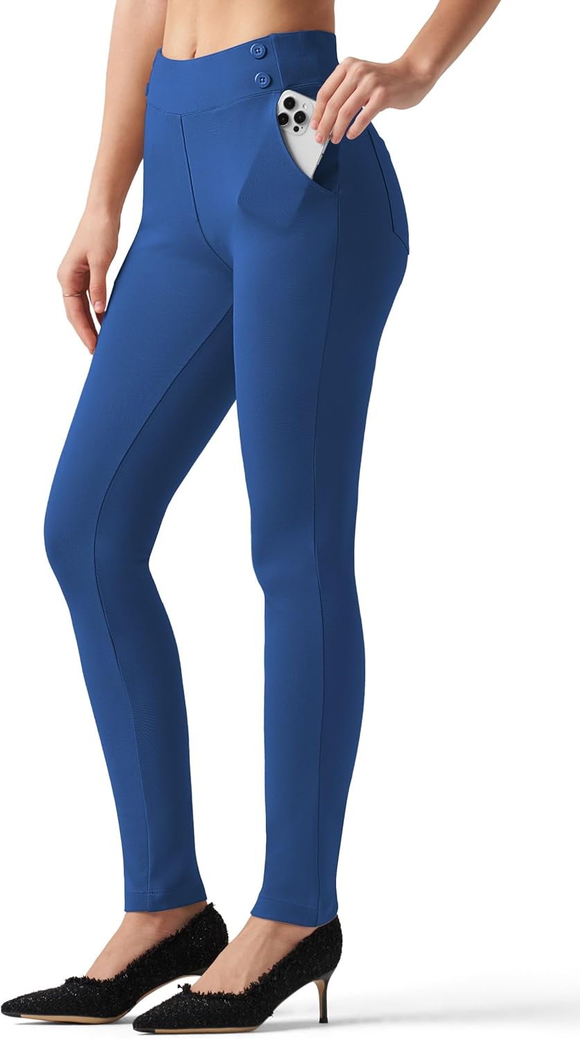 Willit Women's Yoga Dress Pants for Office and Casual Wear