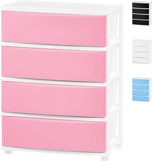 IRIS USA Plastic Drawer Storage Organizer for Art Supplies