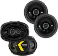 KICKER Speaker Package with 6inx9in and 6.5in Coaxial Speakers