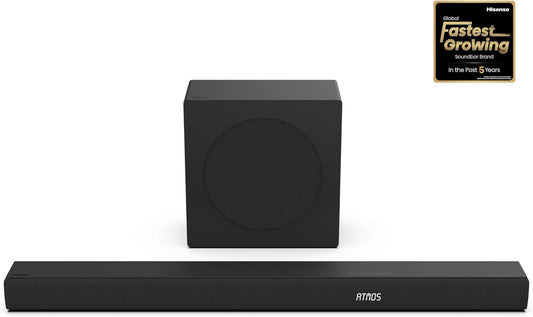 Hisense AX3100Q 3.1Ch Sound Bar with Wireless Subwoofer