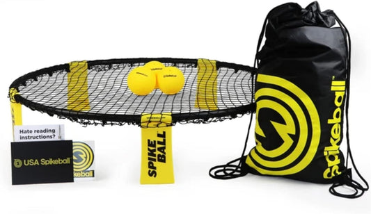 Spikeball 3 Ball Original Roundnet Game Set for Fun Outdoors