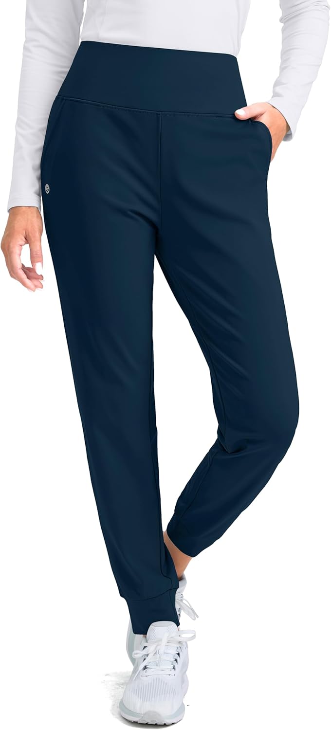 Fleece Lined Joggers for Women - Water Resistant Thermal Pants