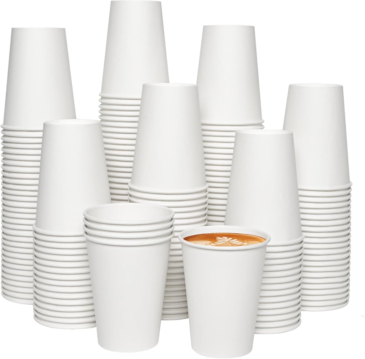 JOLLY CHEF 300 Pack 12 oz Hot Beverage Cups - Ideal for Any Occasion!
