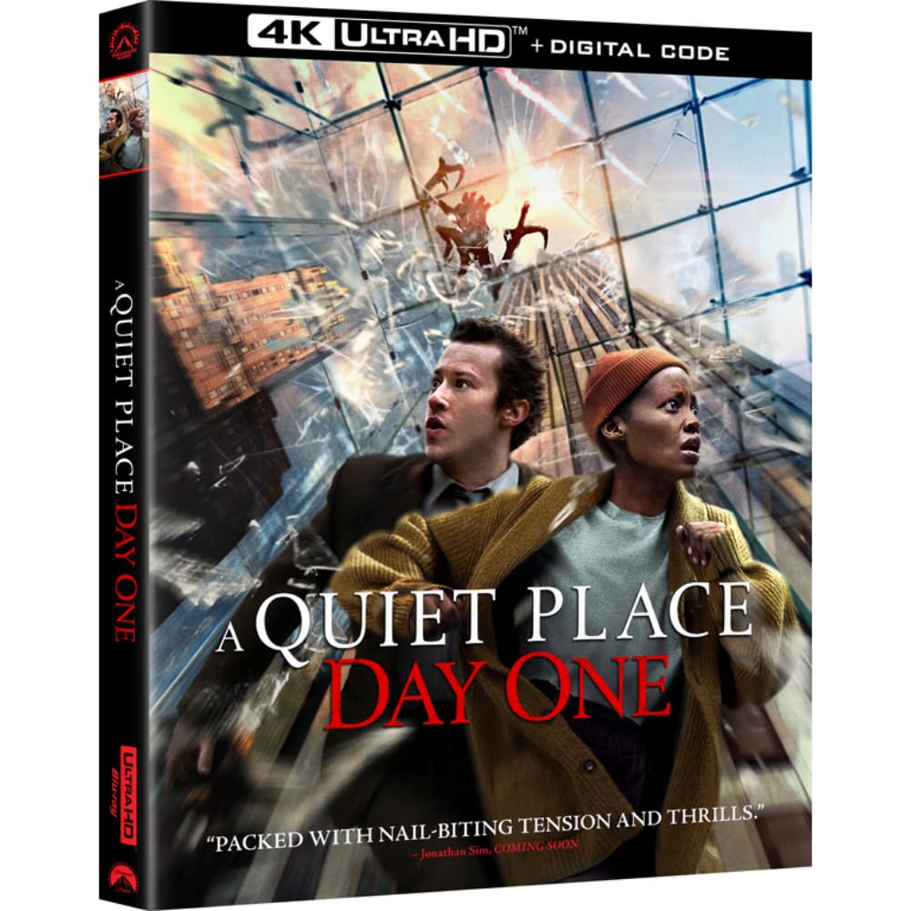 A Quiet Place: Day One 4K UHD Digital Copy for Thrilling Experience