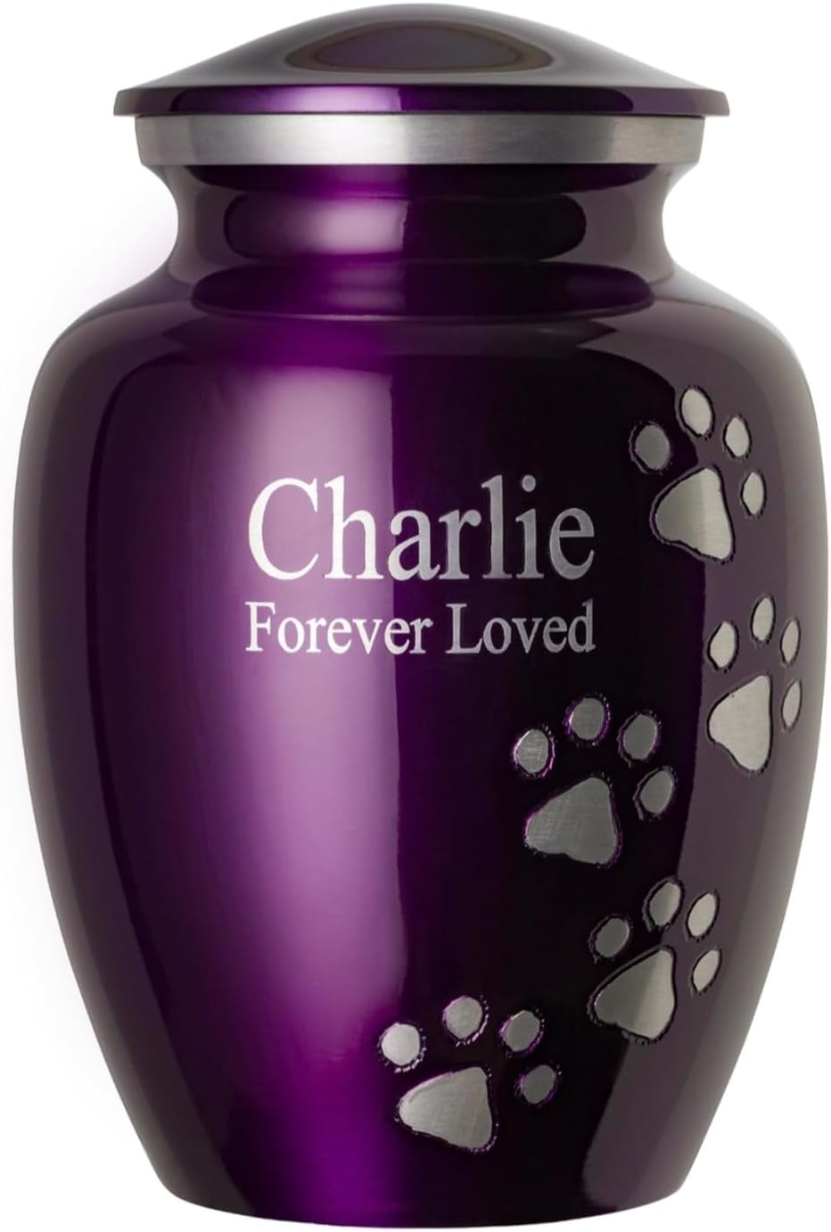 Pet Urn for Dogs and Cats with Personalized Laser Engraving
