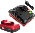 Replacement Porter Cable 18V Battery and Charger Starter Kit