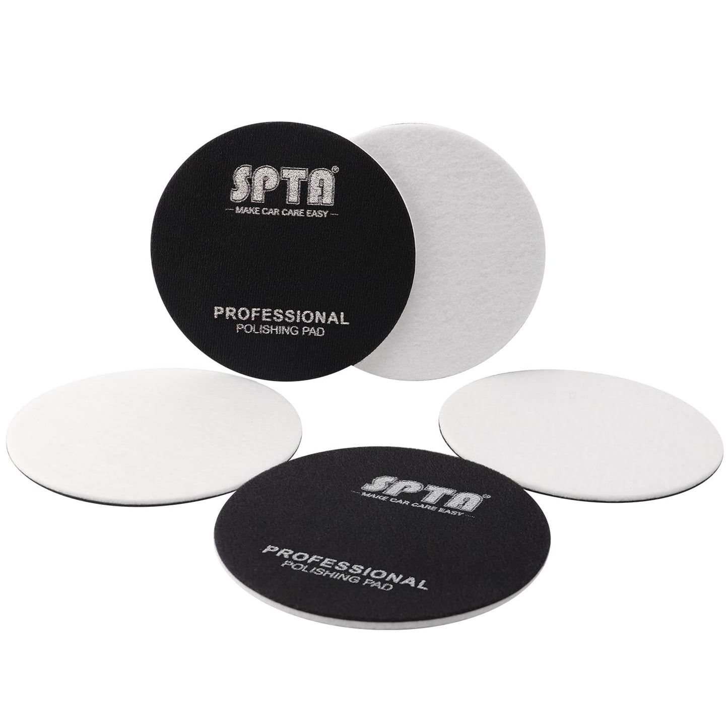 5 Pcs Glass Polishing Discs Set - Restore Clarity