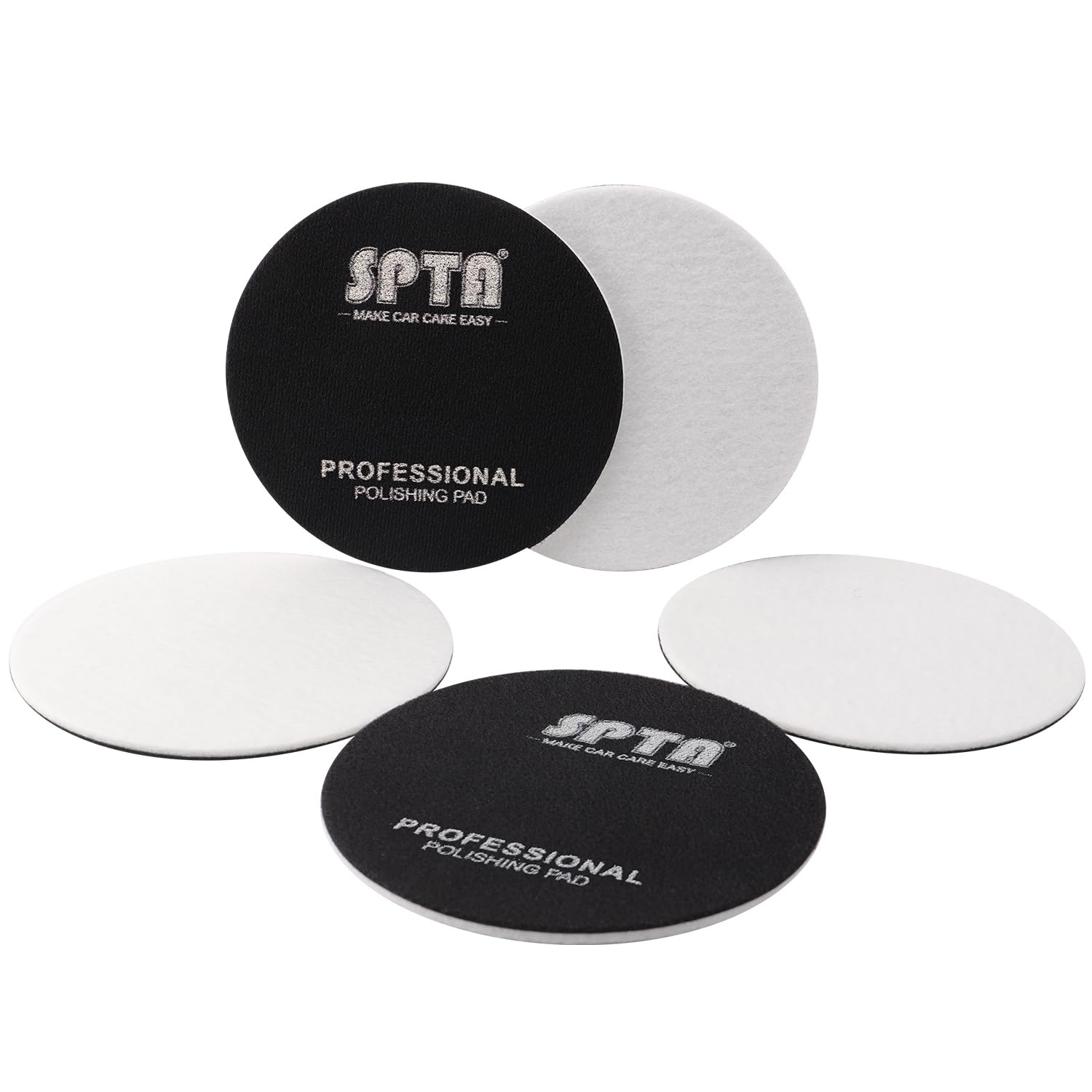 5 Pcs Glass Polishing Discs Set - Restore Clarity