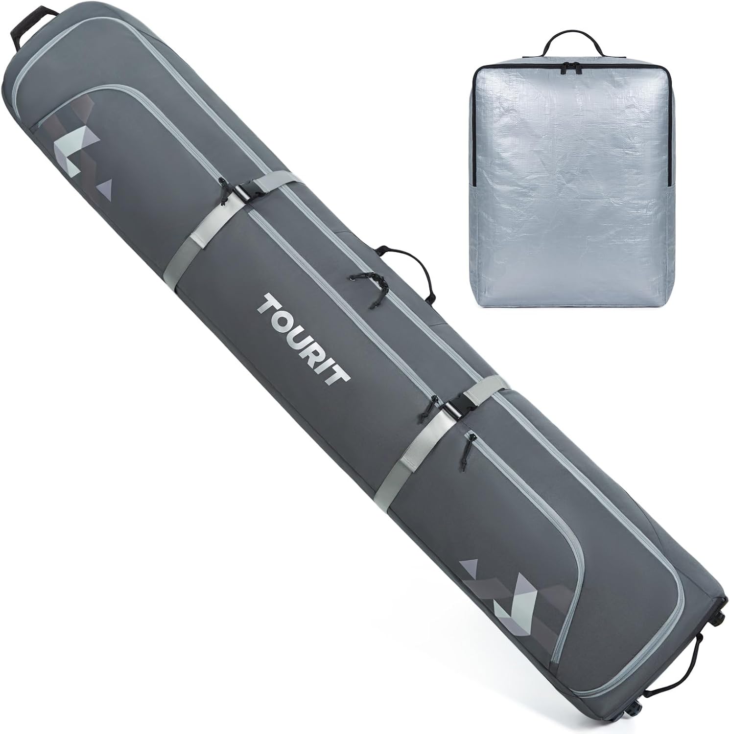 TOURIT Rolling Ski Bag - Travel with Ease