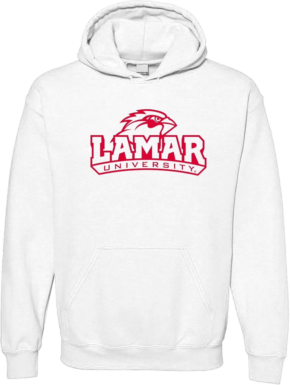 Lamar University Team Color Arch Logo Hoodie for All Fans