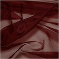 Pack of 40 Yard Burgundy Organza Fabric Bolt - Sheer Event Draping