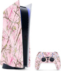 MightySkins Glossy Glitter Gaming Skin for PS5 - Conceal Pink