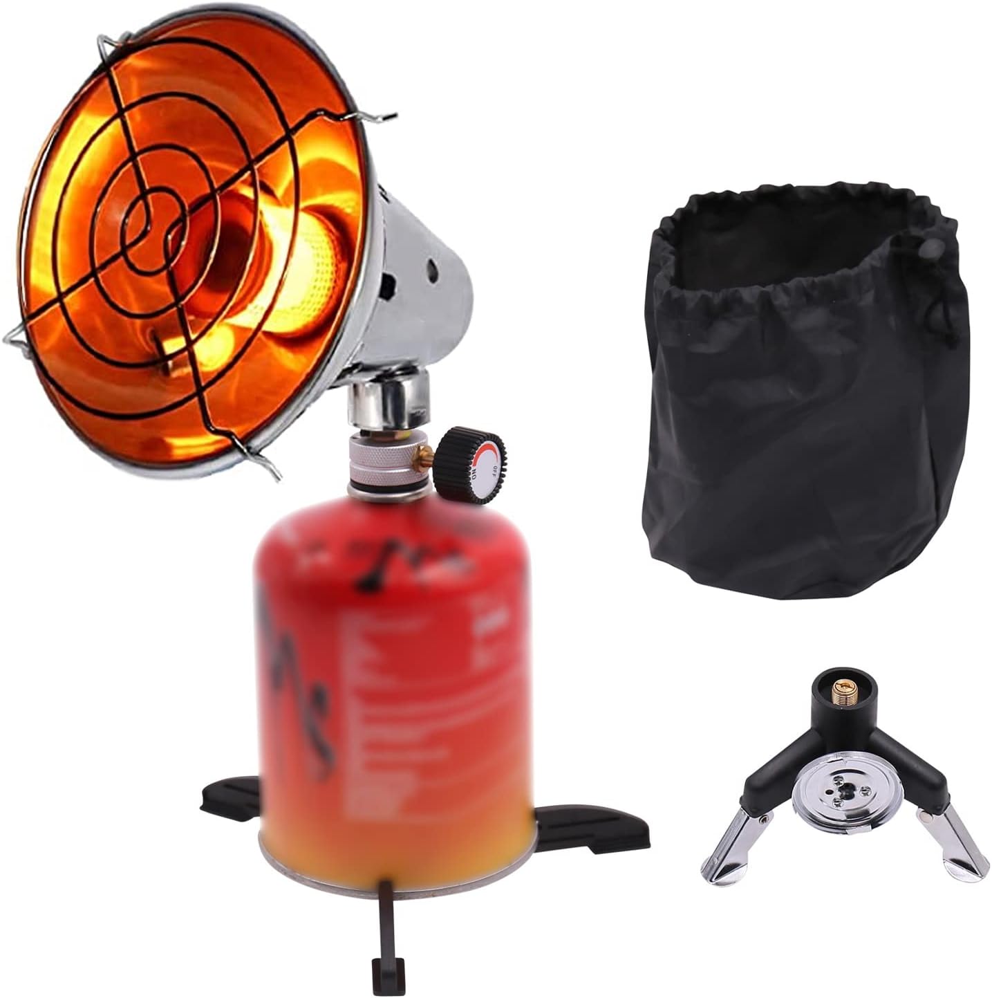 Lixada Portable Camping Gas Heater: Rapid Heating for Outdoor Adventures!