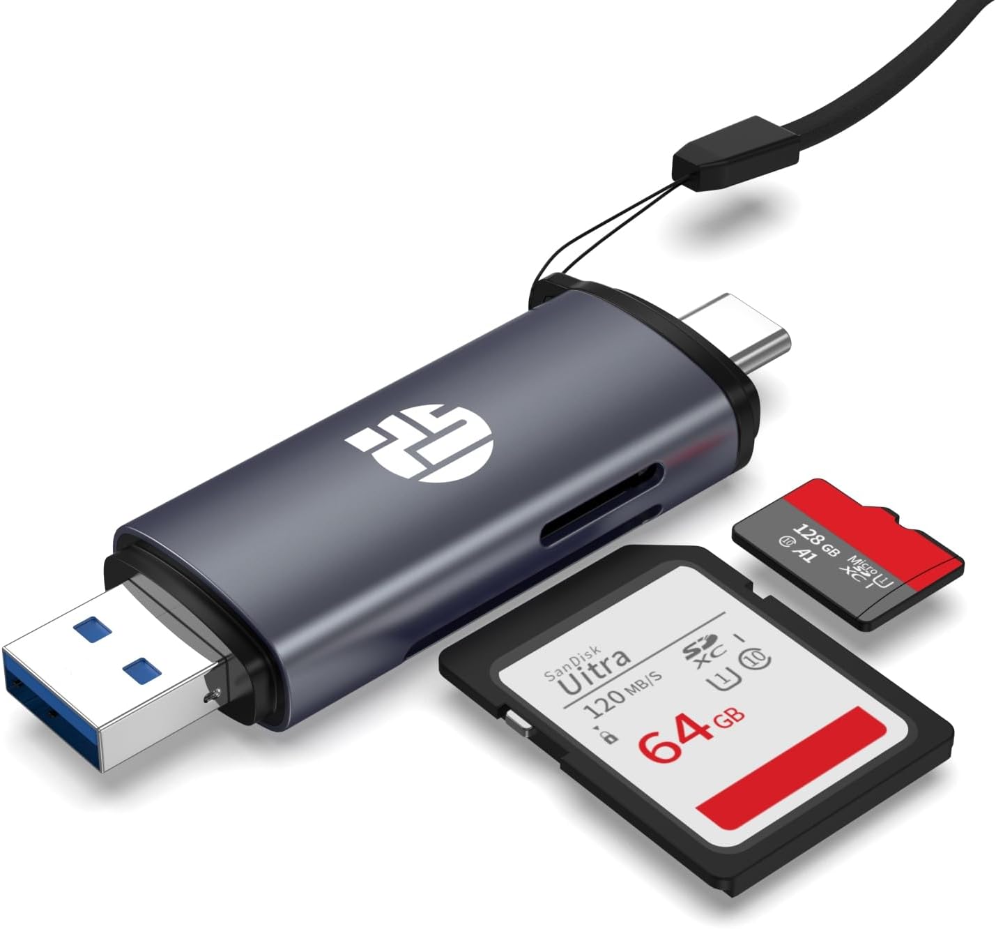 Fast Data Transfer: YUANSHAN USB C SD Card Reader