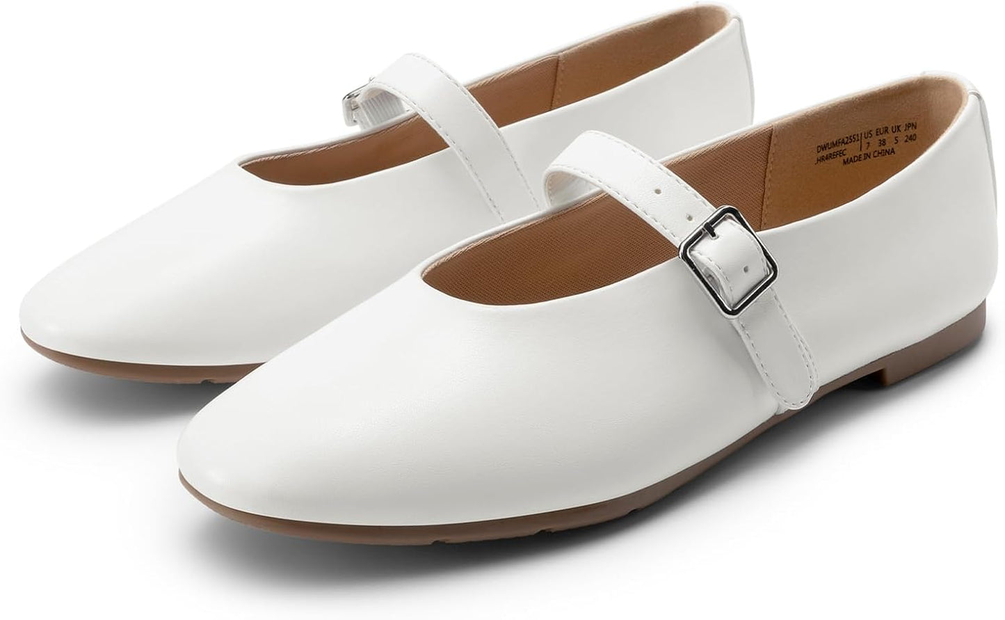 DREAM PAIRS Women's Ballet Mary Jane Flats for All-Day Comfort
