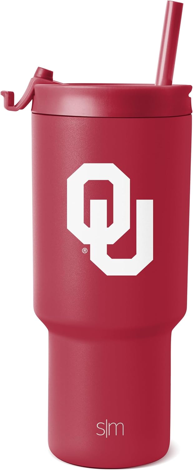 30oz Tumbler with Flip Lid and Straws - Perfect for Gifts