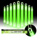 Glow Fever Emergency Military Grade Glow Sticks 10pcs - 12 Hr Light