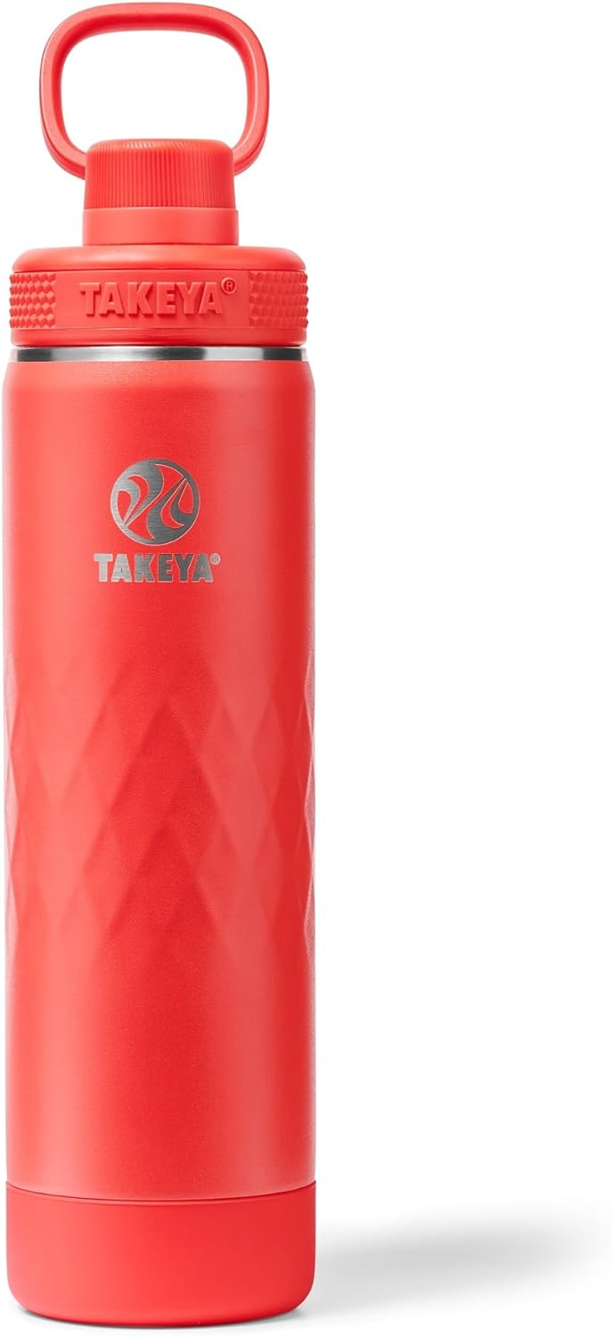 Takeya Sport 22 oz Triple-Insulated Stainless Steel Water Bottle