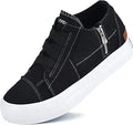 Wedge Sneakers for Women Hidden Heel Canvas Slip On - Elevate Comfort