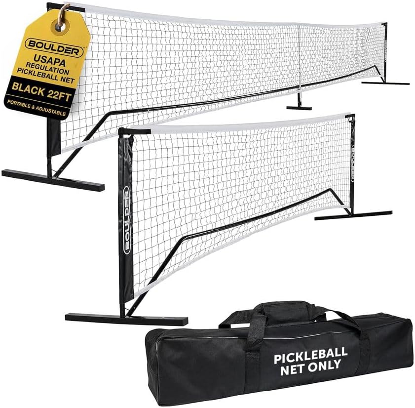 Boulder Portable Badminton Pickleball Net for Multiple Sports