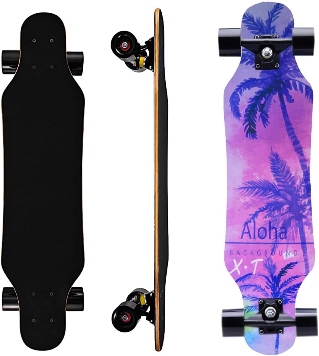 Mini Cruiser Longboard 31 Inch Small Size for Beginners