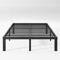 12 Inch High Platform Queen Bed Frame No Box Spring Needed - Sturdy