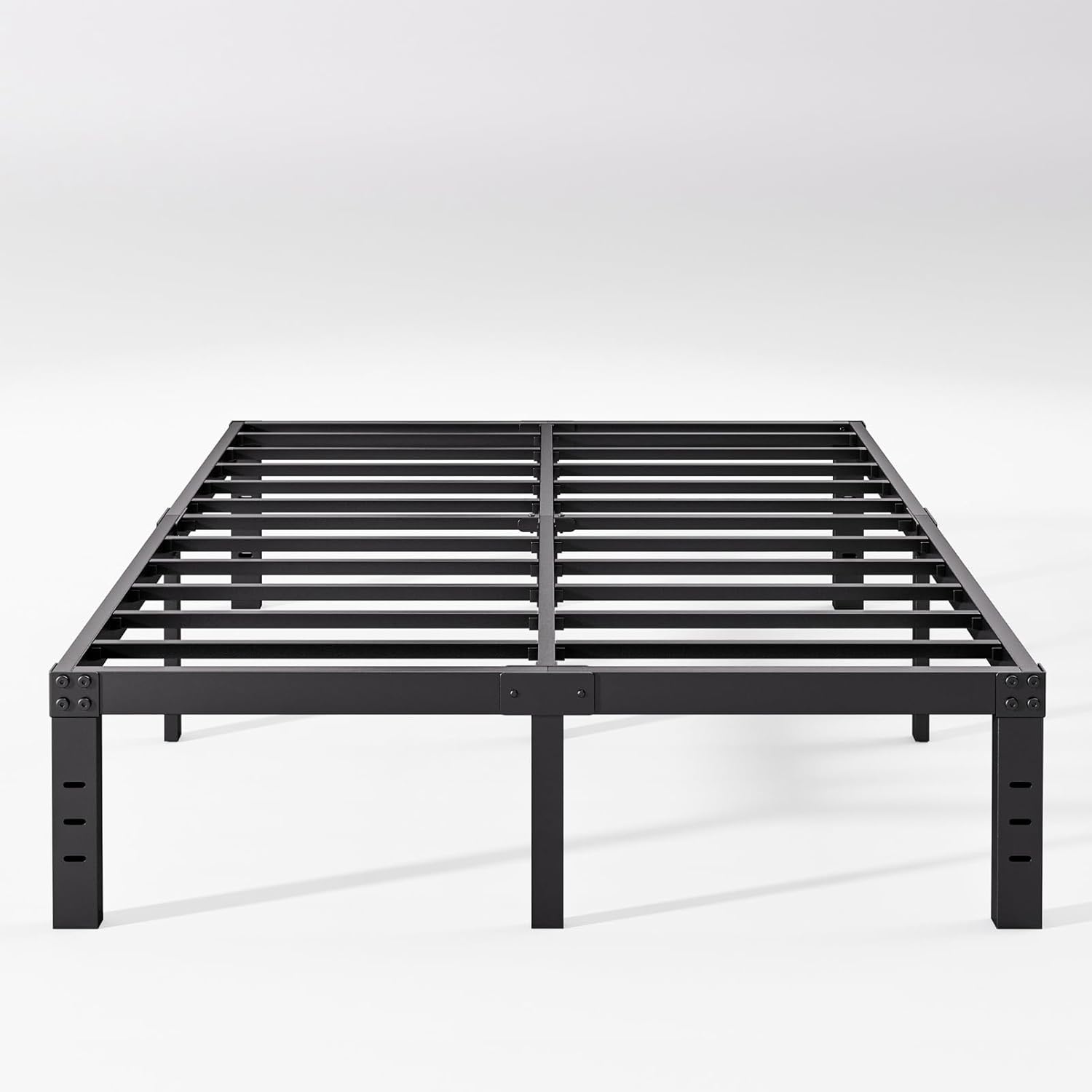 12 Inch High Platform Queen Bed Frame for Easy Assembly and Durability