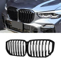 MAXDOM Replacement Front Upper Grill for BMW X5 G05 - Gloss Black