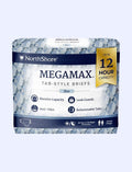 MegaMax Adult Overnight Diapers Large 12-Hour Tabs - 10 Count
